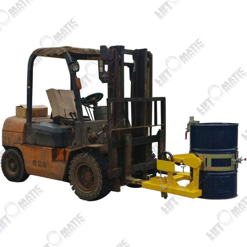 武汉汉利liftomatic FD1000叉车用倒桶机具 油桶钢桶搬运工具